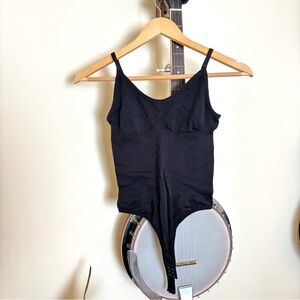 Elegant Black Shapewear Bodysuit